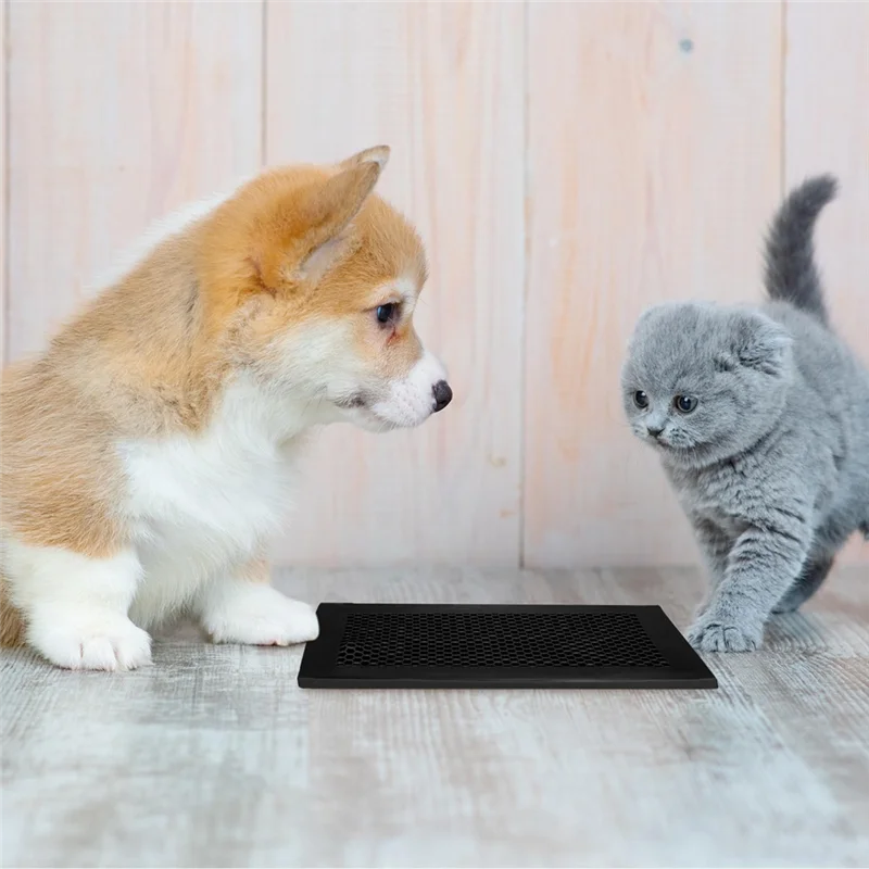 

4 шт. защитные вентиляционные крышки для напольных регистров 4 х 10 дюймов, силиконовые вентиляционные крышки, защитные вентиляционные крышки с защитой от детей-AA70