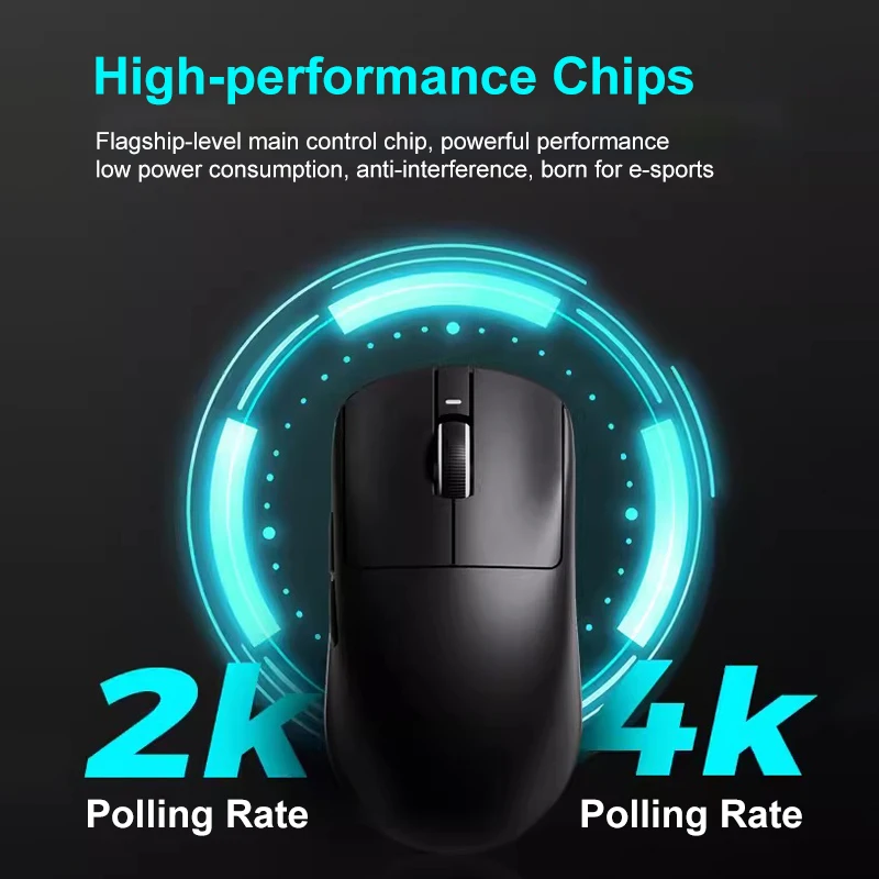 ATK VXE R1 Pro MAX Dragonfly R1 Bluetooth Gaming Mouse PAW3395 2.4G Wireless E-sports Mice Rechargeable Lightweight Ergonomic image 3