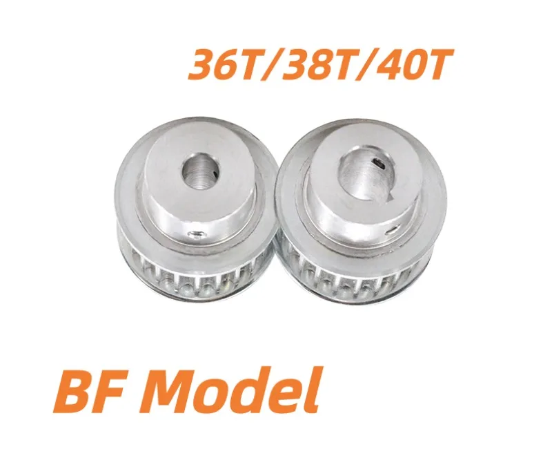 5GT HTD5M BF Timing Pulley 36T 38T 40 Teeth Keyway Hole 8-30mm Shaft Belt Width 10/15/20/25mm