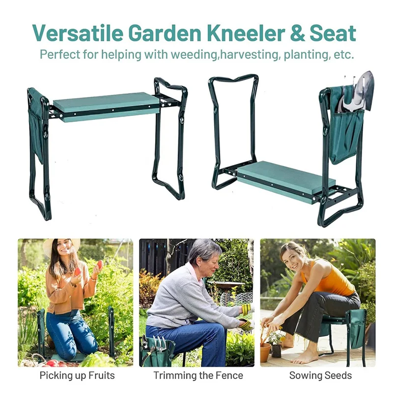A33R-2 เก้าอี้นั่งและรองเข่าสำ - Gardening Tools For Seniors บทวิจารณ์และราคา