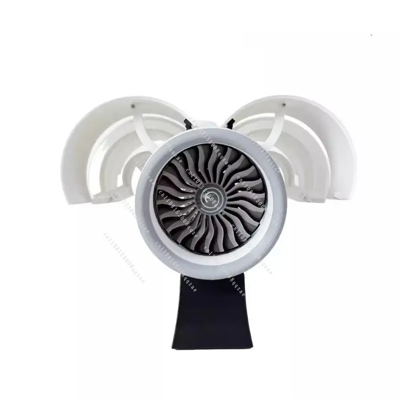 Small Rolls-Royce Trent900 Aircraft Turbofan Engine Model 35cm Engine Ornament Startable Gift