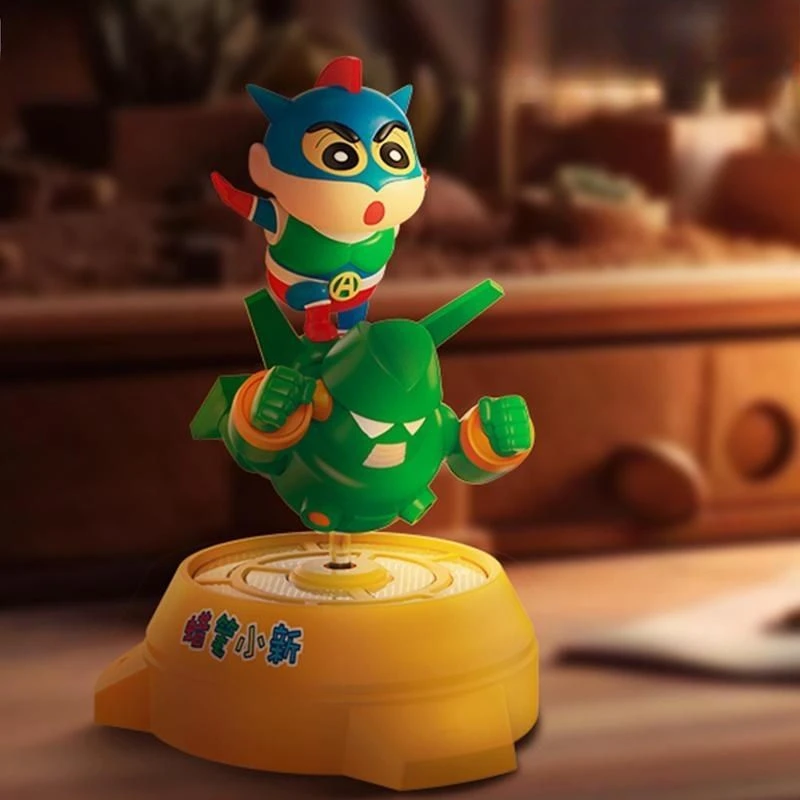 

Crayon Shin-chan Kantamu・robo Turn Around Multi-speed Cute Night Lights Figure Doll Birthday Gift Surroundings Bedroom Ornaments