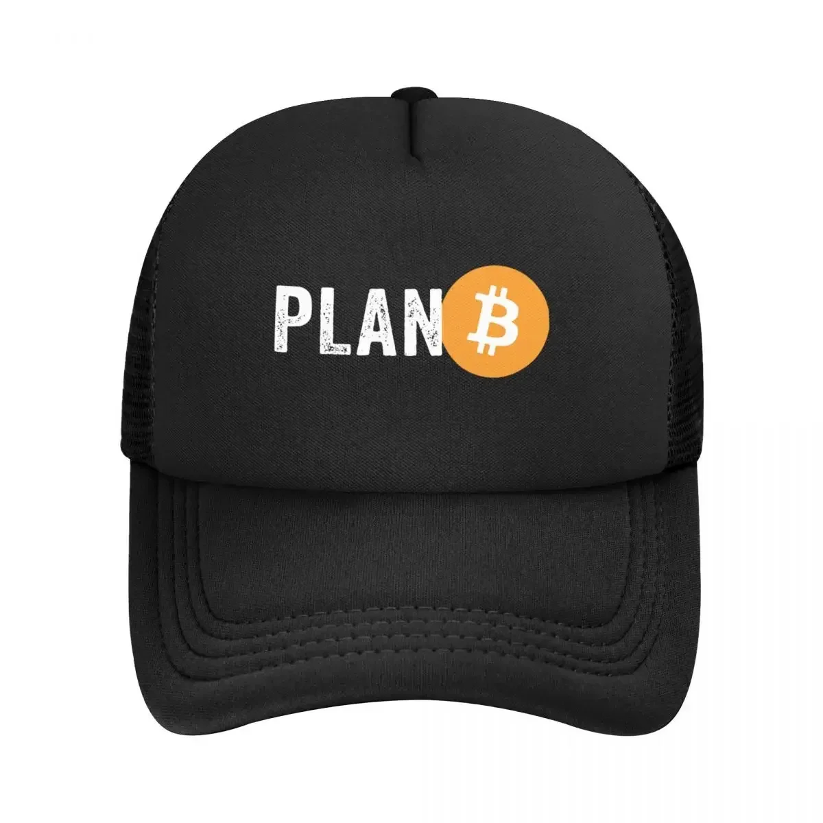 New Unisex Plan B Bitcoin Trucker Caps Outdoor Mesh Baseball Cap Snapback Caps Hats Trucker Worker Cap Adjustable Sun Caps Summe