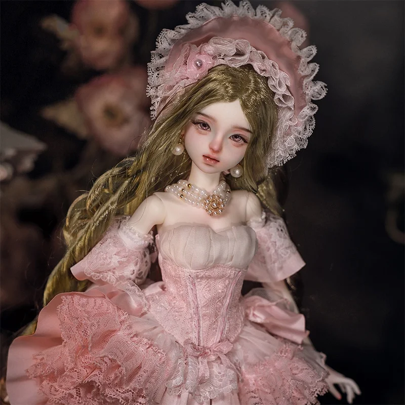 Joybjd Moni Bjd Doll 1/4 Full Set With Garnet Body Fairy European Classical Style Princess For Female Ball Jointed Doll Bjd Doll