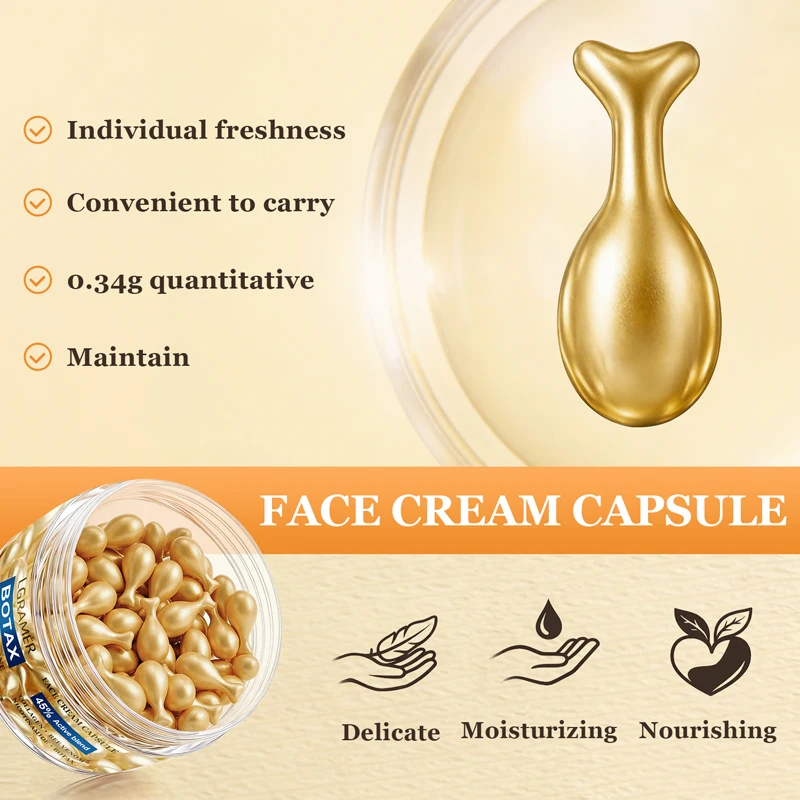 Portable Vitamin E Hydrating Essence Capsules, Nourishing Moisturizing Facial Serum, Deep Replenish Water Skin Care Capsules