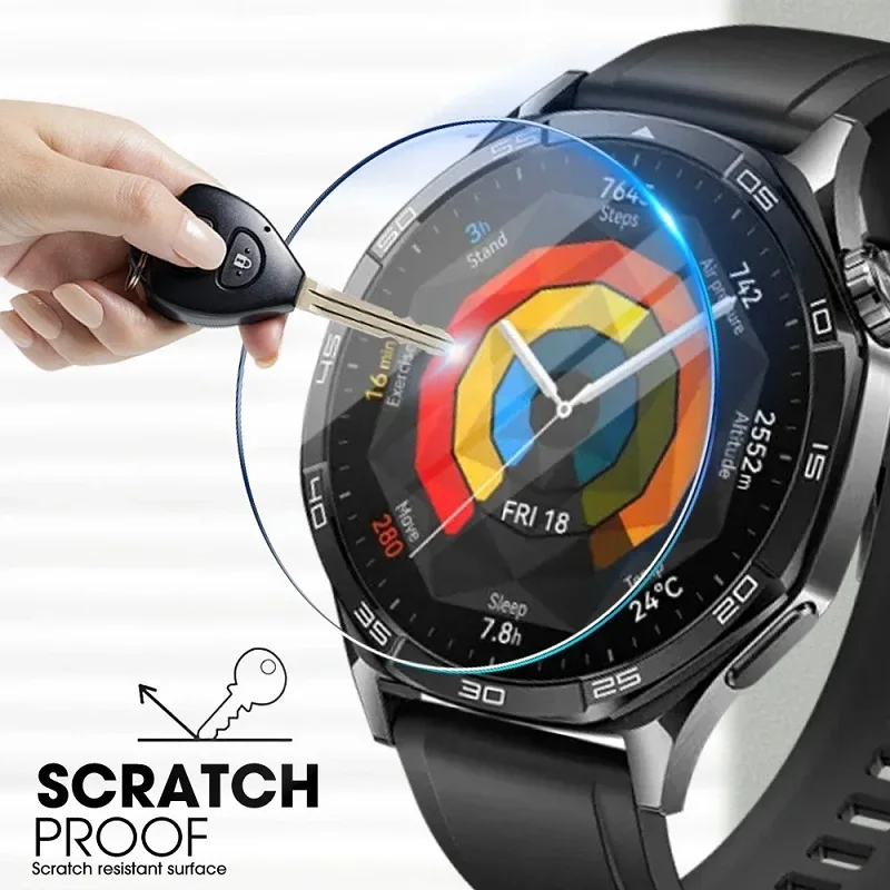 Screen Protector Glass for Huawei Watch GT 5 Pro 4 46mm 42mm 41mm Anti-Scratch Tempered Glass for Huawei GT5 Pro GT4 Accessories