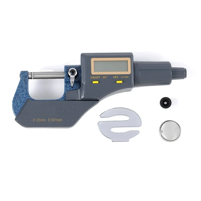 

Suitable for2024 High Accuracy 0-25mm /0-1 Digital Micrometer MM/Inch Size Micrometer