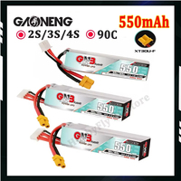 Gaoneng GNB 550mAh 90C 2S 7.4V 3S 11.1V 4S 14.8V Lipo Battery With XT30U-F Plug for RC FPV Racing Drone