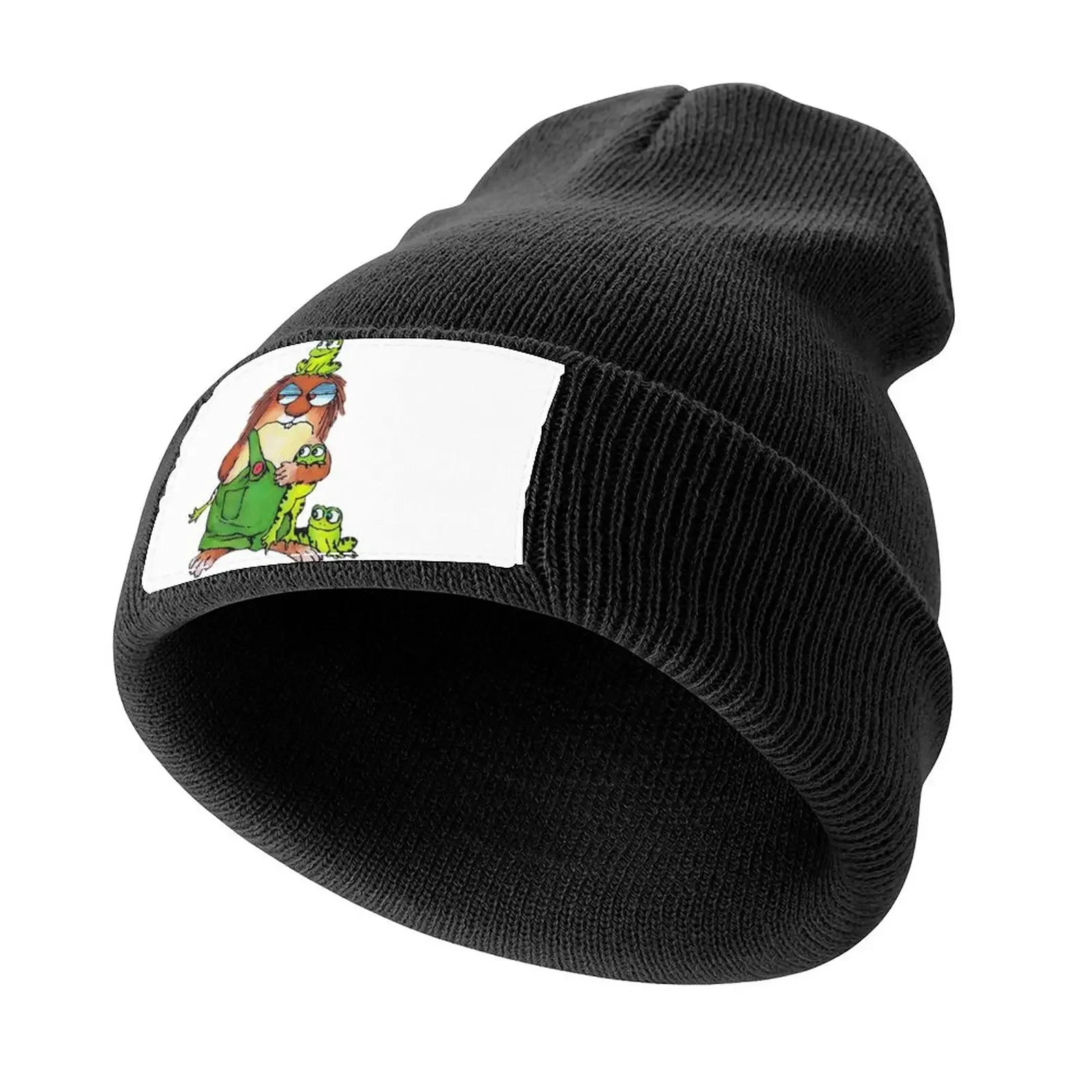 

little critter - don't touch my frogs Knitted Cap Uv Protection Solar Hat Gentleman Hat Trucker Cap Women's 2025 Men's