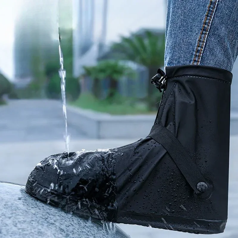 Wellies New Rain Boots for Men High Long Man Shoes Farming 2025 Without Lacing Waterproof Resistant Wear-resistant Fashion Gum
