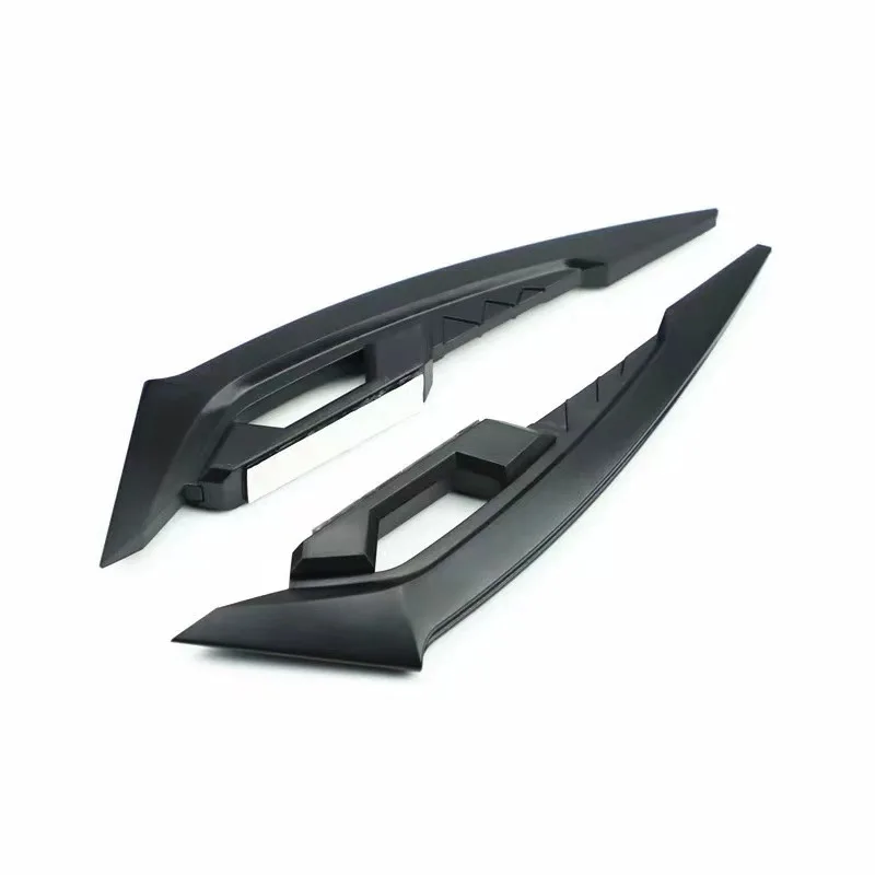 18CM Carenatura anteriore moto Winglets 1 paio Spoiler laterali universali Adesivo ala dinamica Winglet moto aerodinamico