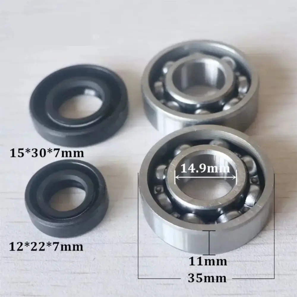 For MH Engine Crankshaft For TU43 430 40F 5 44F 5 Brush Cutter Trimmer Replacement Parts Power System Restoration Accessory