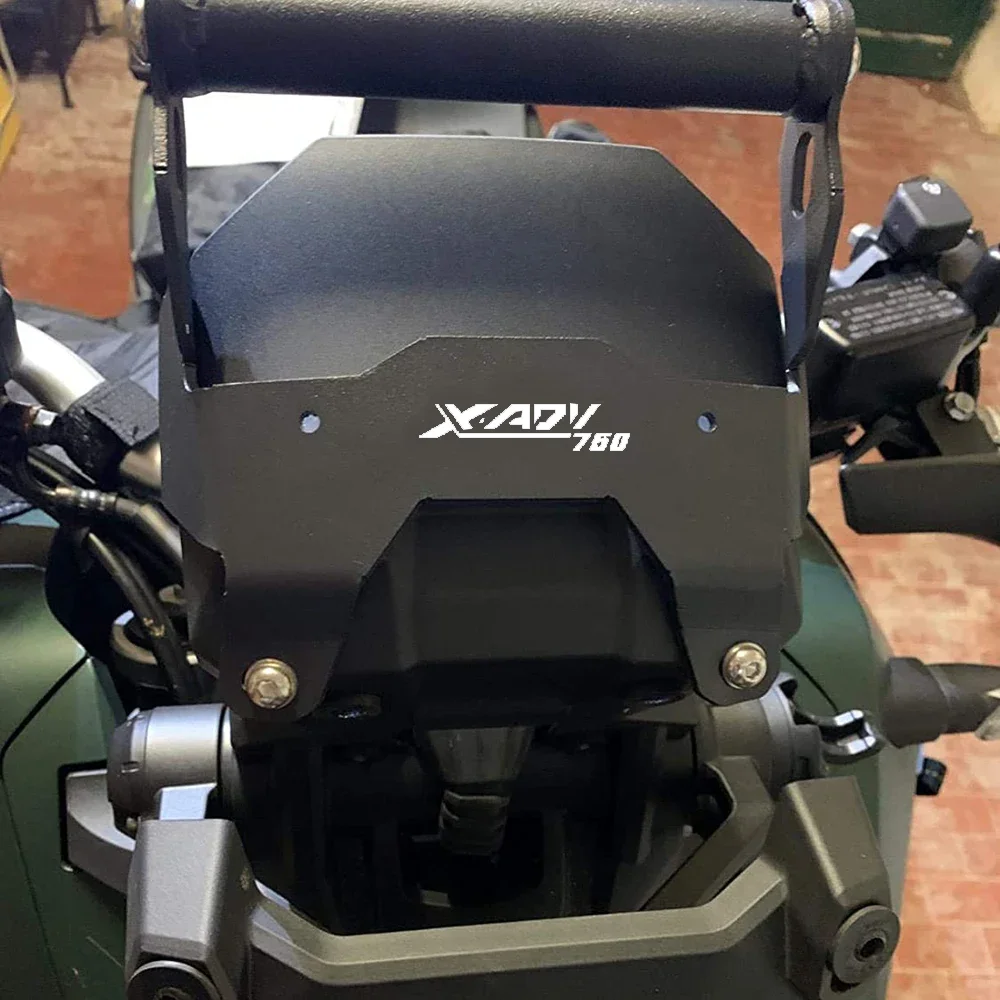 For Honda XADV 750 Motorcycle Navigation Bracket Metal GPS Handlebar Holder Mobile Phone Charging Stand Motorcycle Accessories
