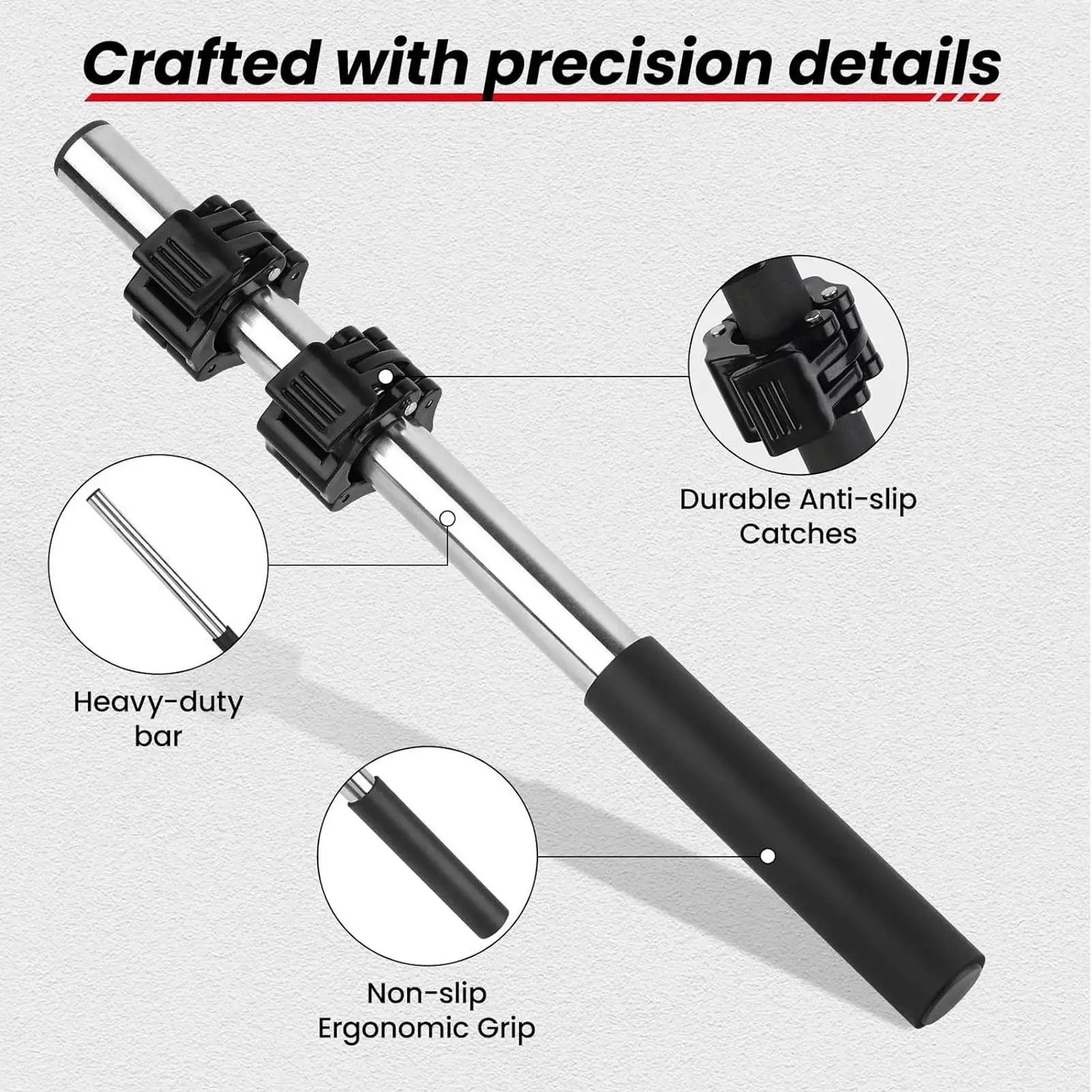

Регулируемая гантель, штанга для запястья, тренажер, силовой тренажер для предплечья для женщин и мужчин, домашнее рабочее место, тренажерный зал, фитнес, ежедневно