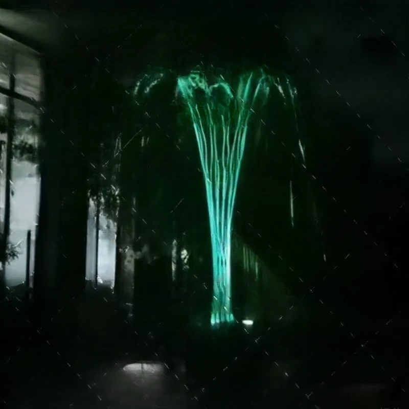 Circular pond music for outdoor fountain dancing garden decoration
