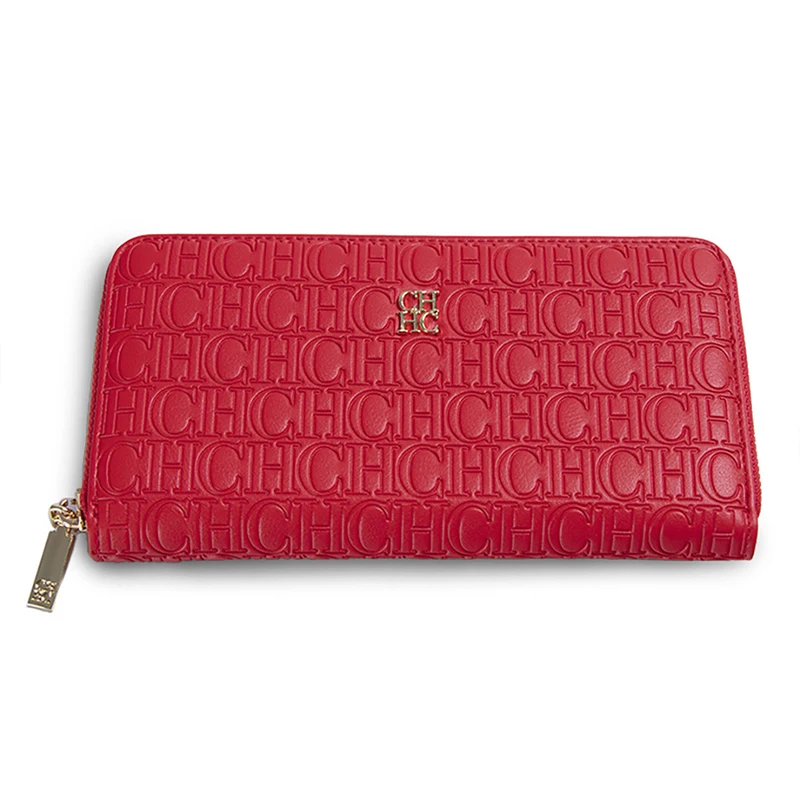 CH Fashion Classic Women's Wallet Standard Solid Color Design Letter Embossed Women's 2026 New Luxury Wallet