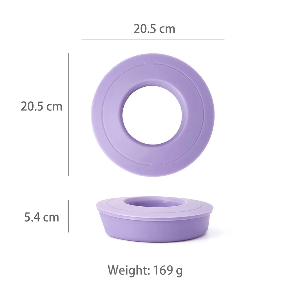 Hot Sell Vlixen Snack Bowl With Cover For 40oz Tumbler With Handle Plastic Snack Tray Snack Ring Suitable For Car Cup Holder