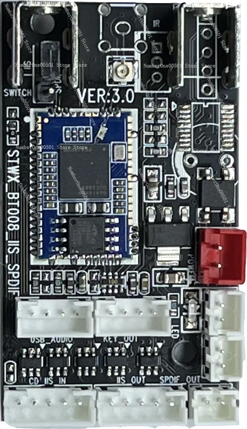 Bluetooth 5.4 lhdc LDAC QCC5181 old amplifier decoding board receives 96K 192K
