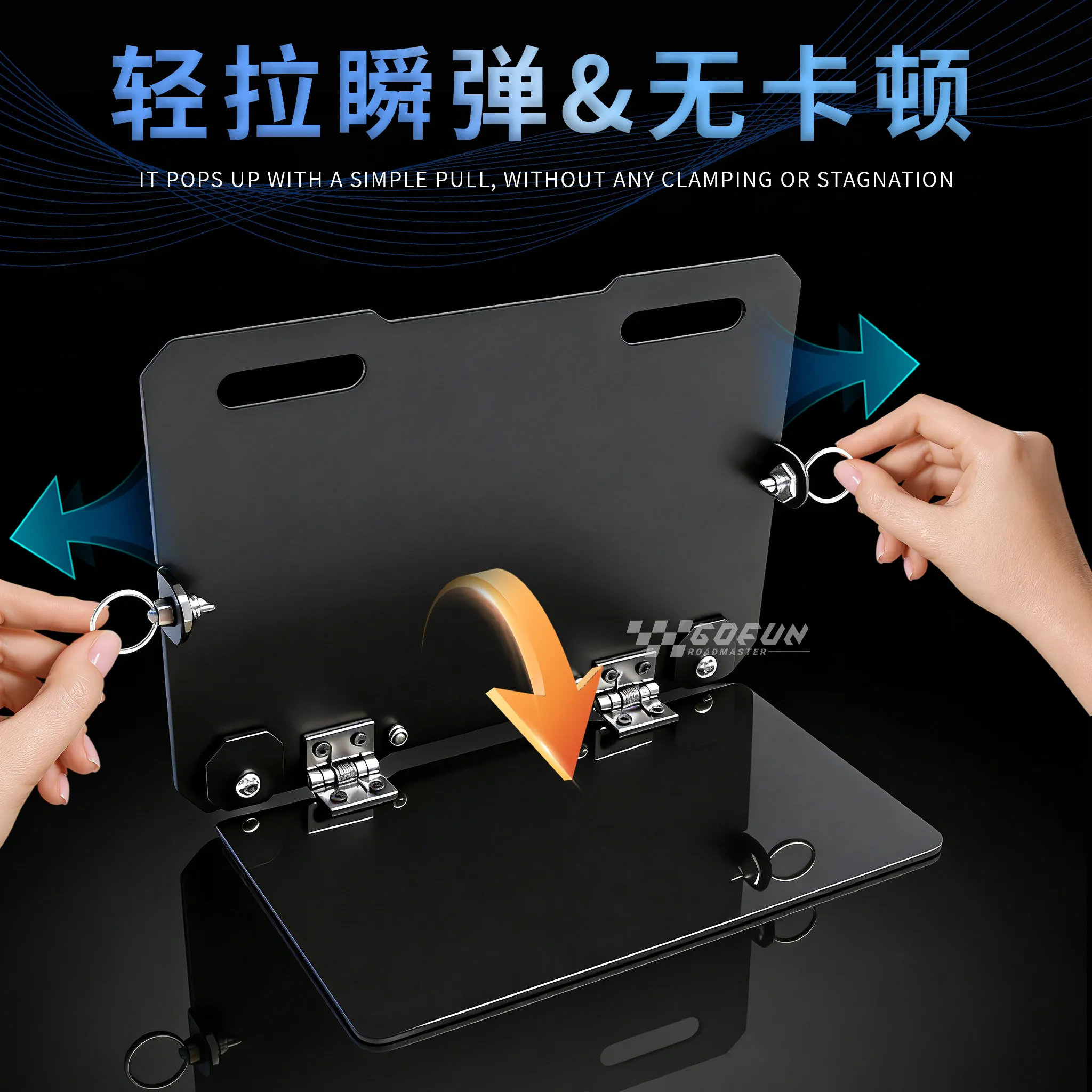 For Yamaha YZF-R6 R3 R1 YZF R7 R9 R15 R25 Motorcycles CNC Foldable License plate Frame with Fender Mudguard Bracket Splash Guard