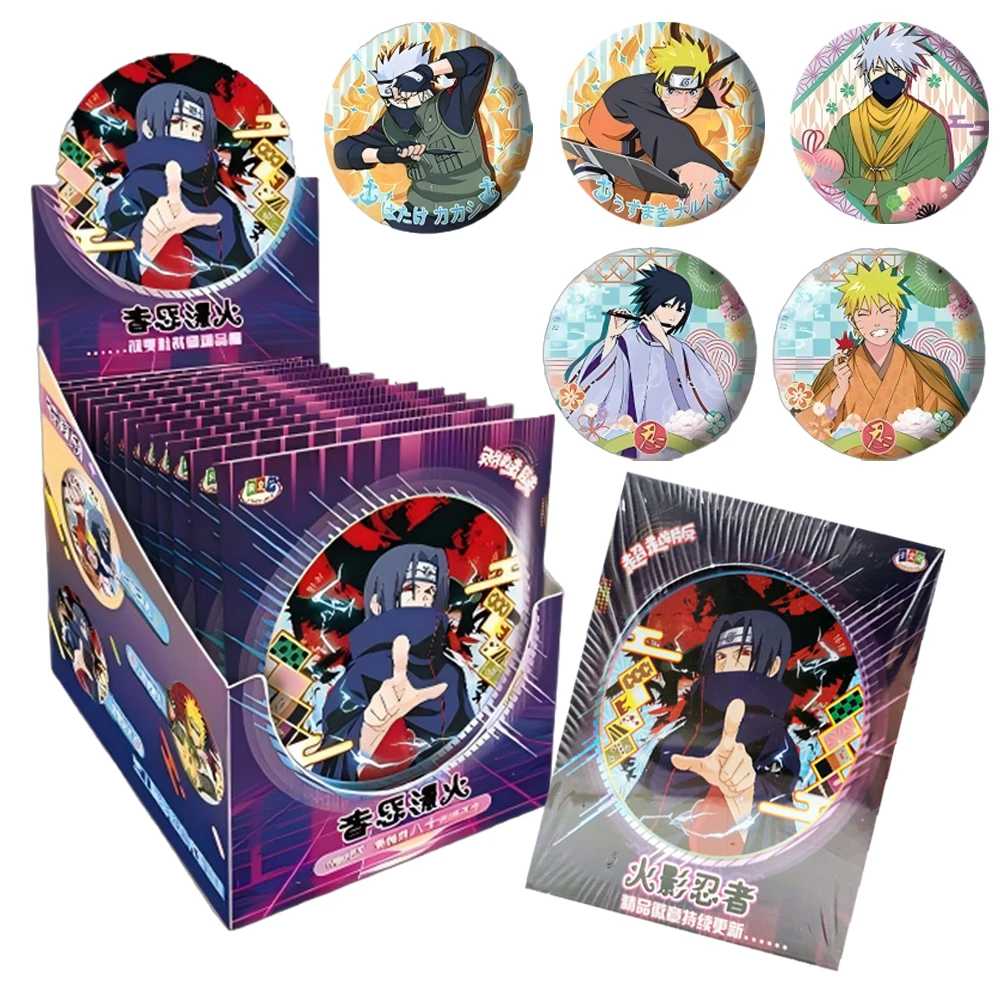 

Naruto Anime Peripheral Badge Collection Cartoon Characters Akatsuki Backpack Unique Decoration Awesome Gift for Young Manga Fan