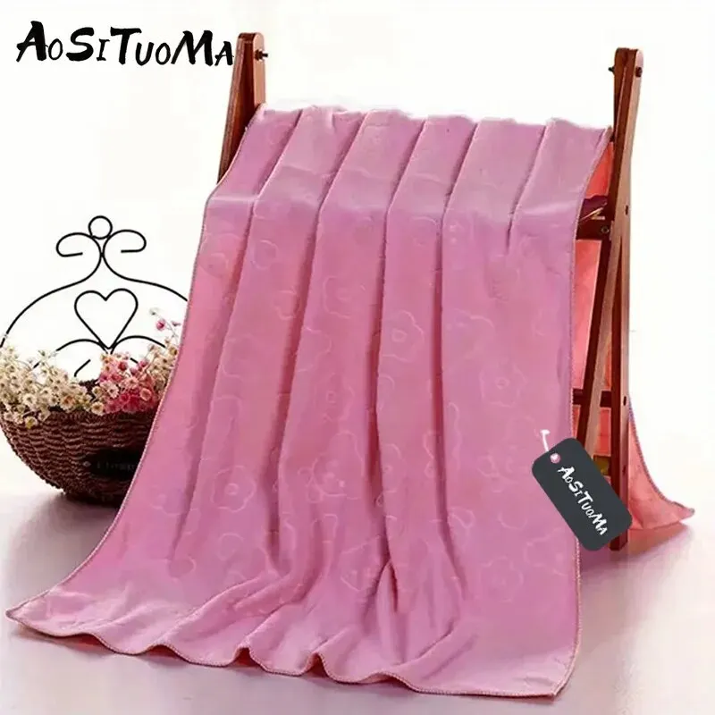 

Банное полотенце из микрофибры с тиснением медведя, пляжное полотенце, абсорбирующее, мягкое, не линяющее, не выцветающее банное полотенце