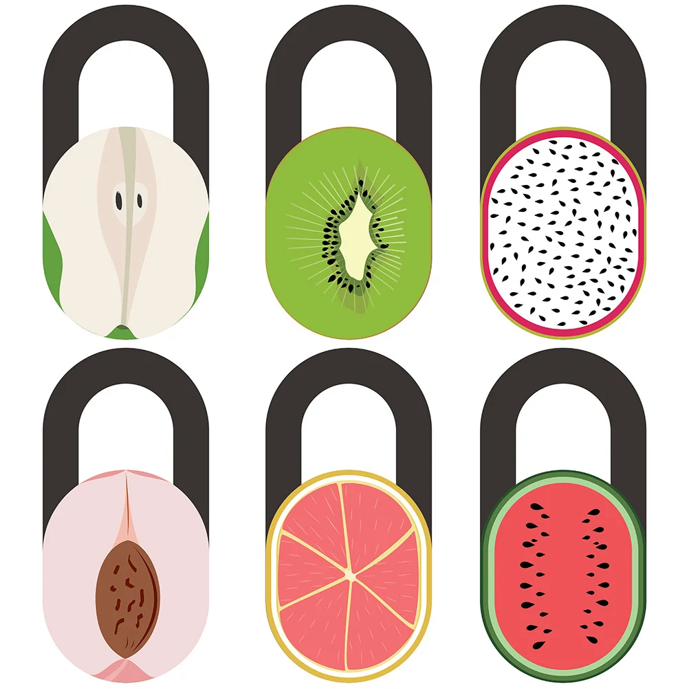 

6Pcs Privacy Covers Ultra Thin Slide Webcam for Laptop Computer Phone Security Protective Stickers