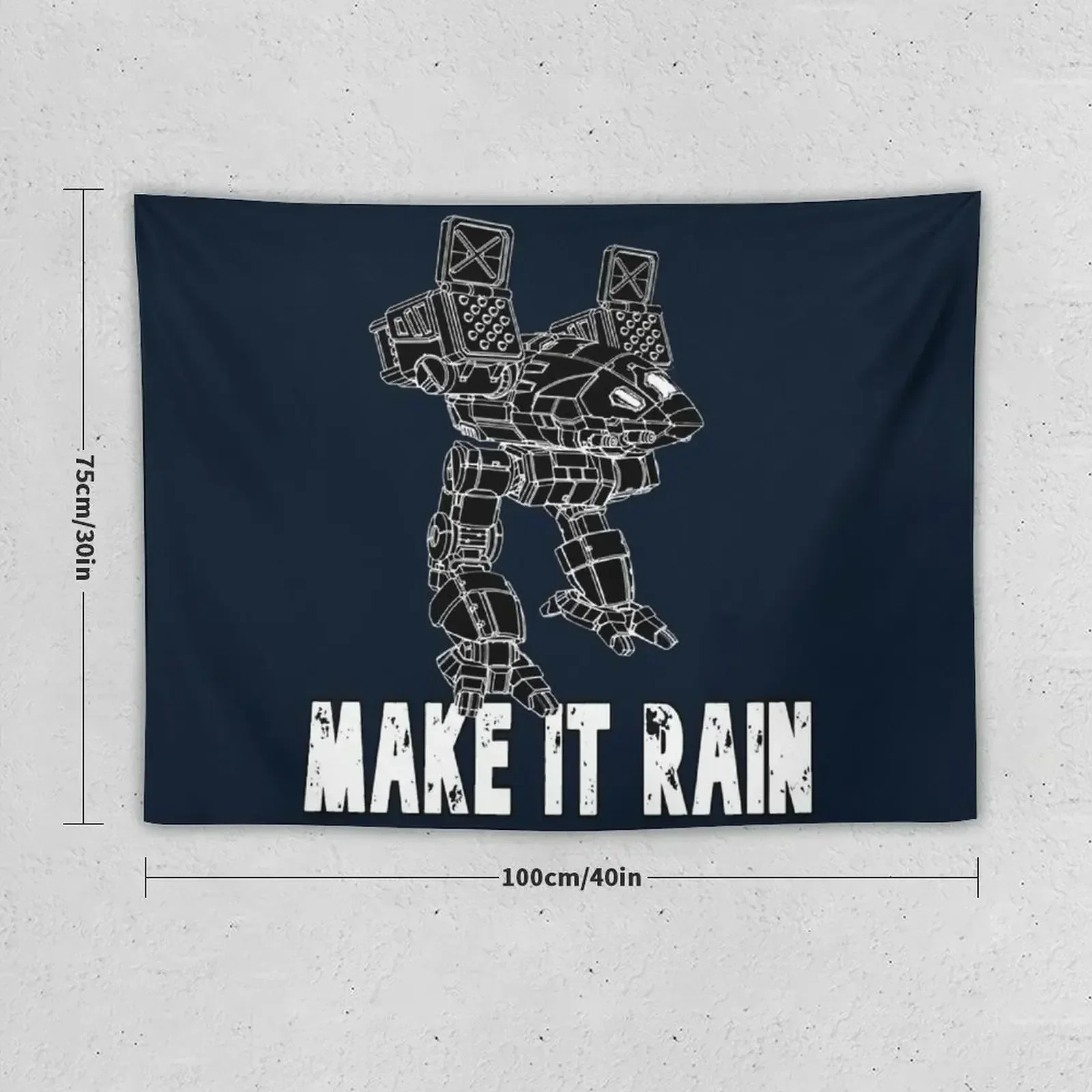 Make It Rain Catapult Tapestry Aesthetic Room Decor Decoration Pictures Room Wall Tapestry