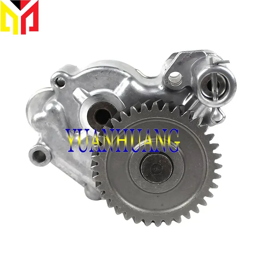 For Mitsubishi 6D34 Engine Oil Pump ME014230 Excavator Parts