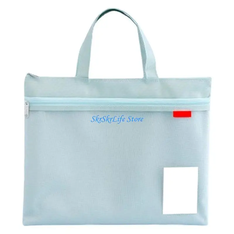 

E65E Mesh Zippers File Bag Waterproof Zippers Folder Storage Bag Storage Tools Cosmetic