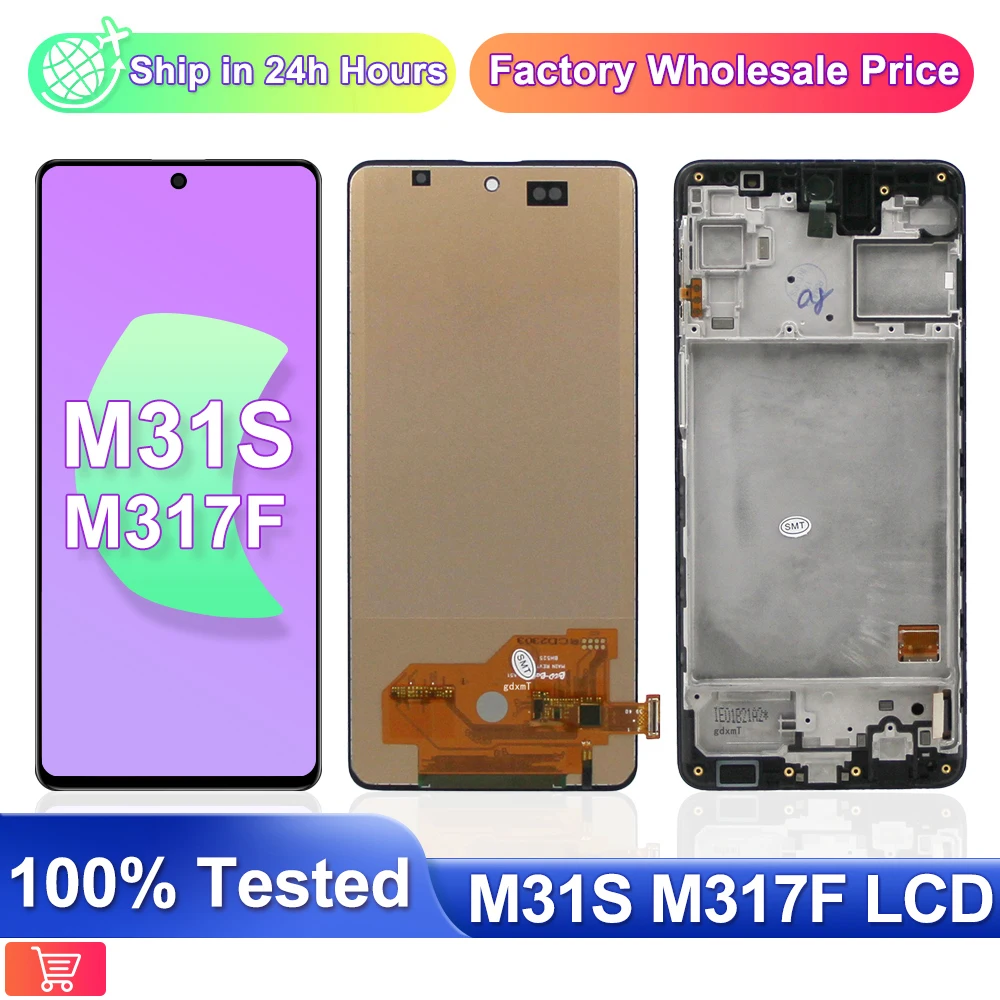 

6.5" AAA+ LCD for samsung m31s lcd display Touch Screen Digitizer Assembly Replacement For Samsung SM-M317F, SM-M317F/DS display