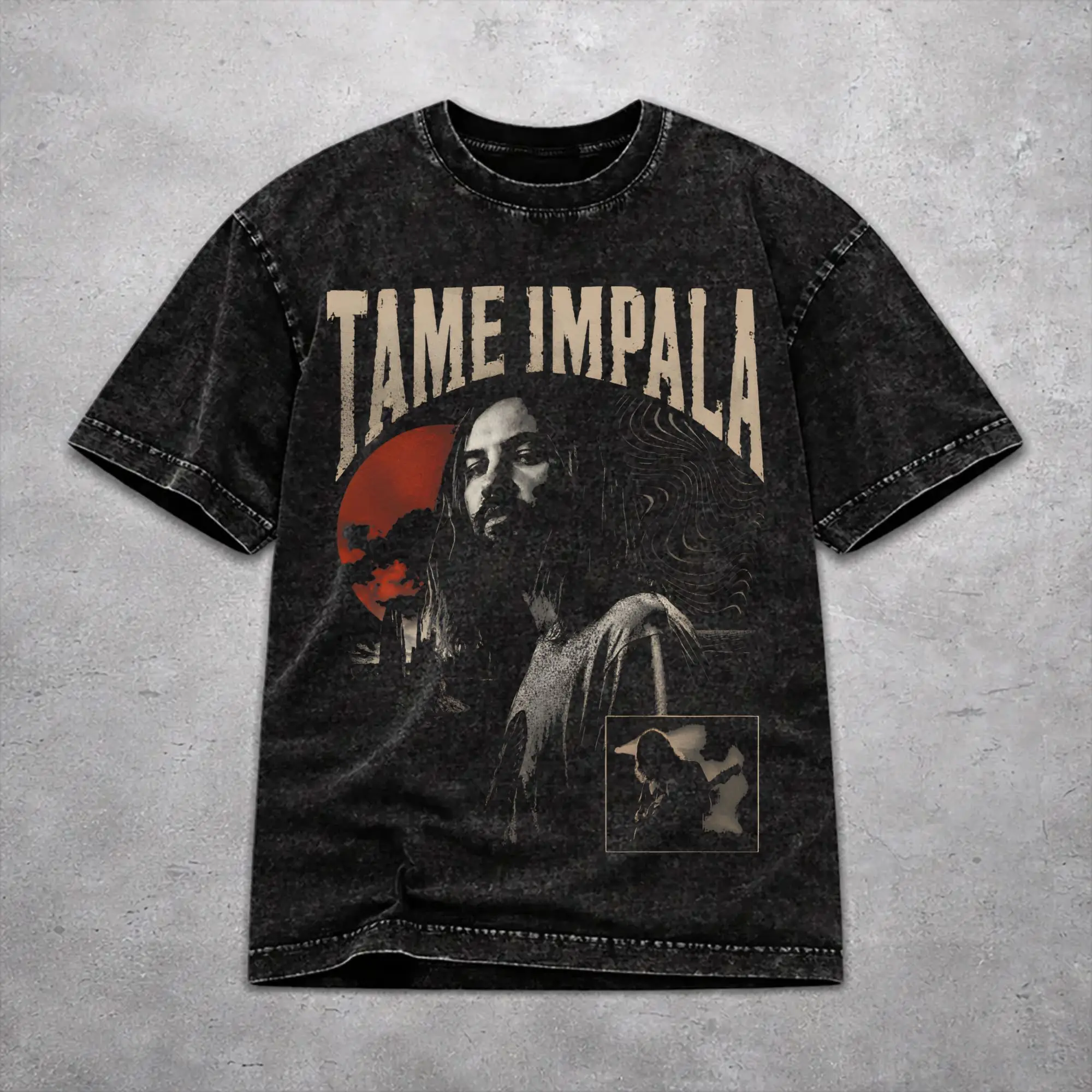 Men Women Tame Impala Deadbeat Tour 2026 T Shirt Graphic Printed Washed Cotton  Casual T-Shirts