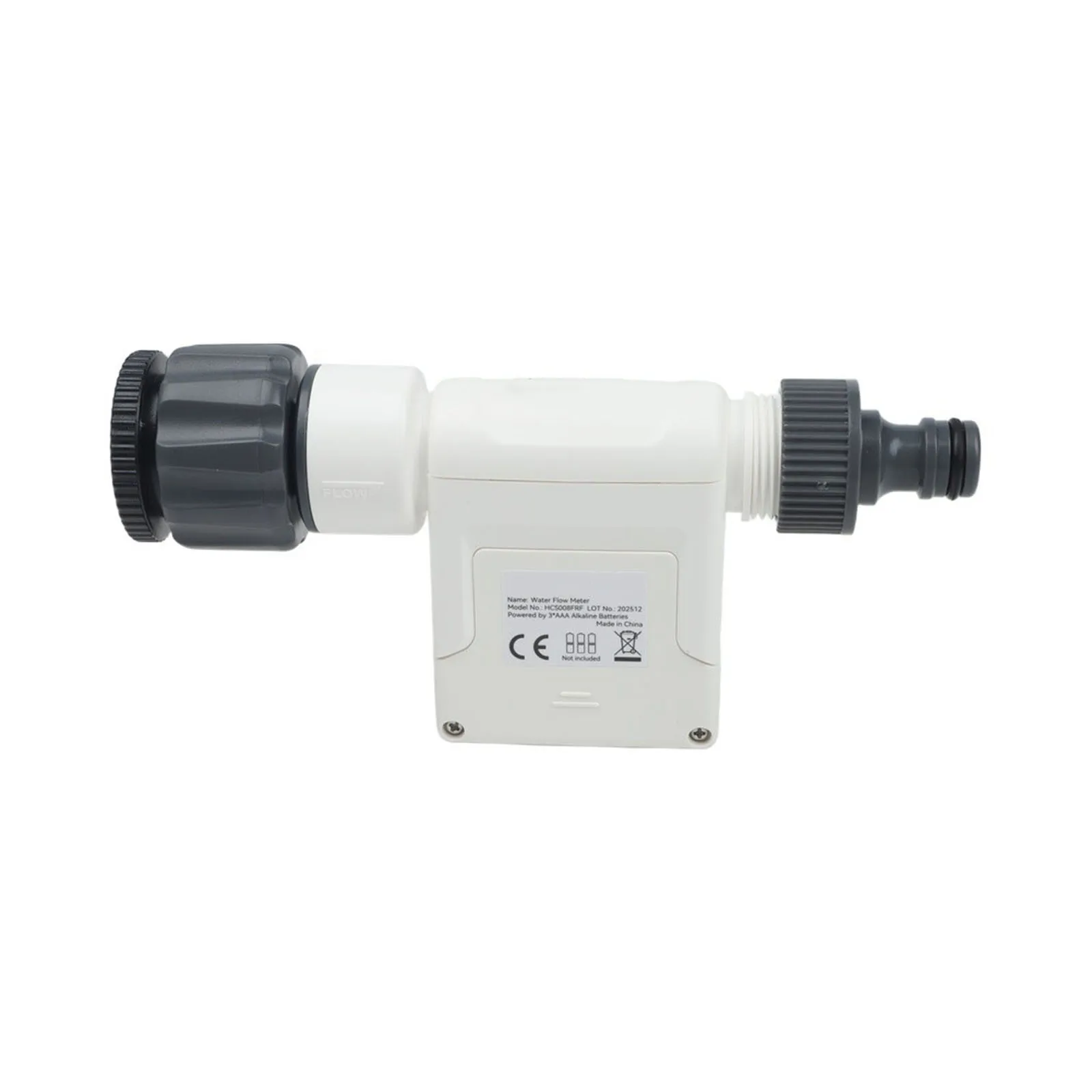 Garden Irrigation Meter Smart Wifi Water Meter Monthly Usage Report Plastic Housing Material For Efficient Gardening