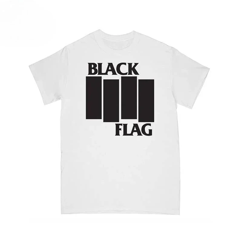Black Flag American Pure Punk Rock Band Casual T-Shirt Men's and Women's Kids Luxury Brand