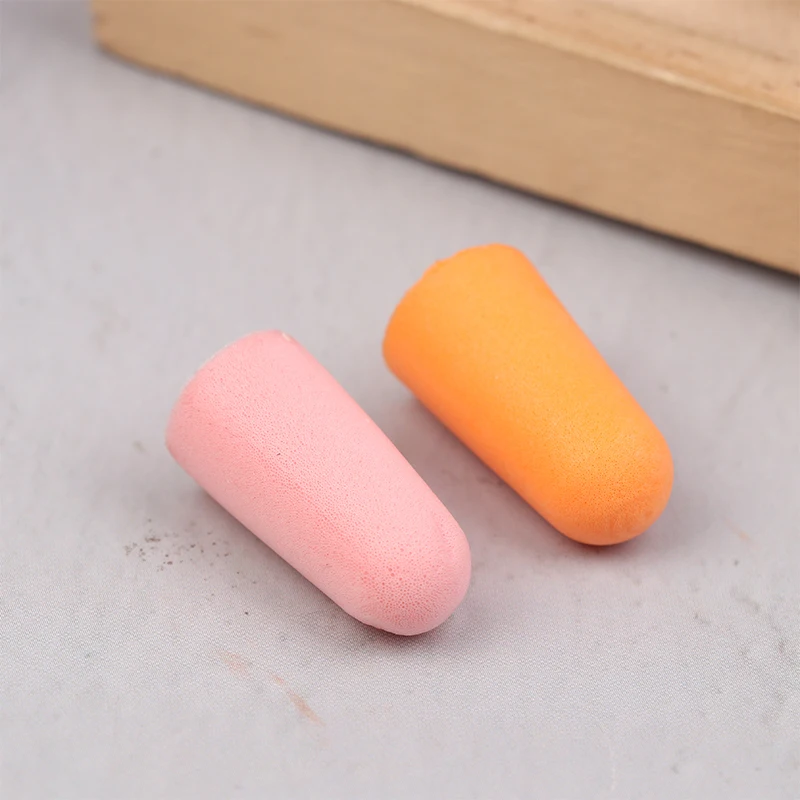 10 Pairs Resistant Abrasion Resistant Flexible Work Sponge Earplugs Noise Canceling Sleep Earplugs Noise-Isolating Earplugs Dust