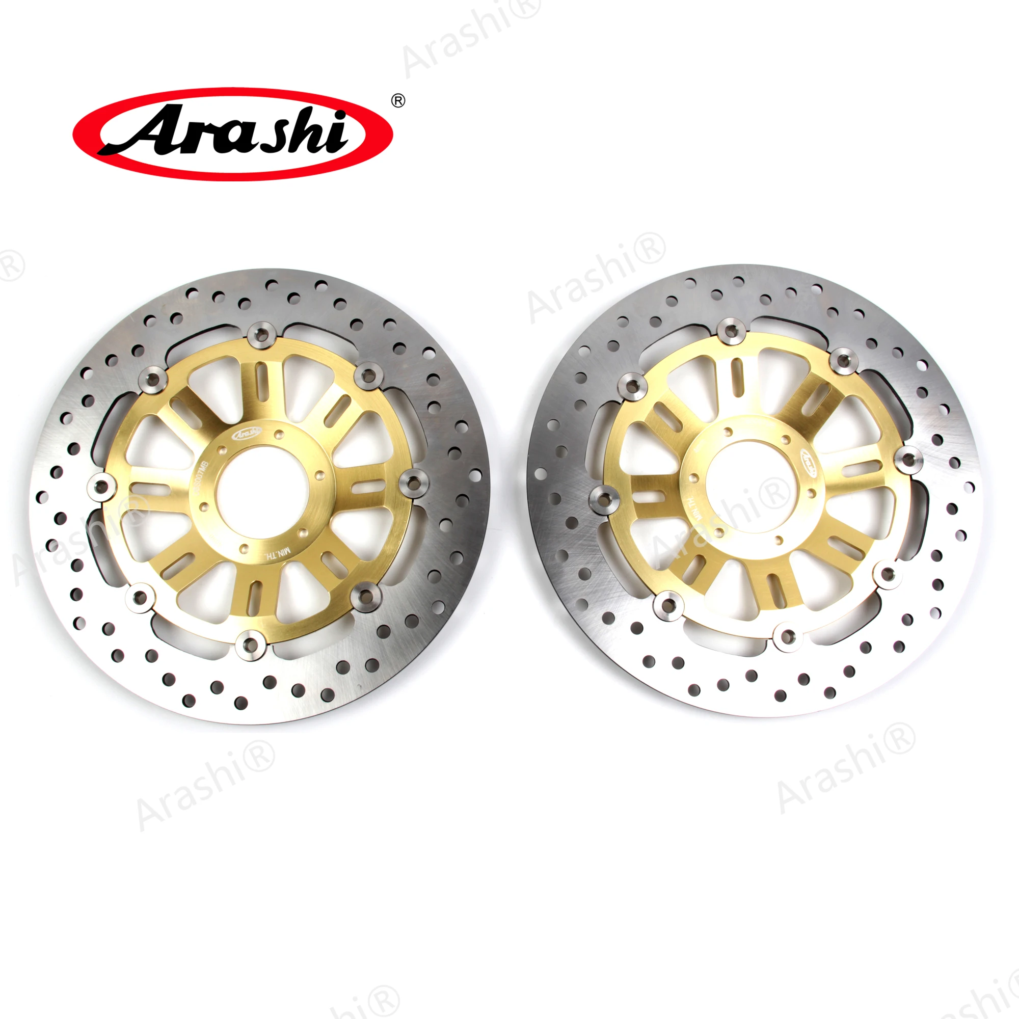 ARASHI CNC Front Brake Disc For HONDA CB 400 SF 2002-2004 CB400SF CB400 SF 400SF CB-400-SF 2002 2003 2004 Brake Rotors Disks