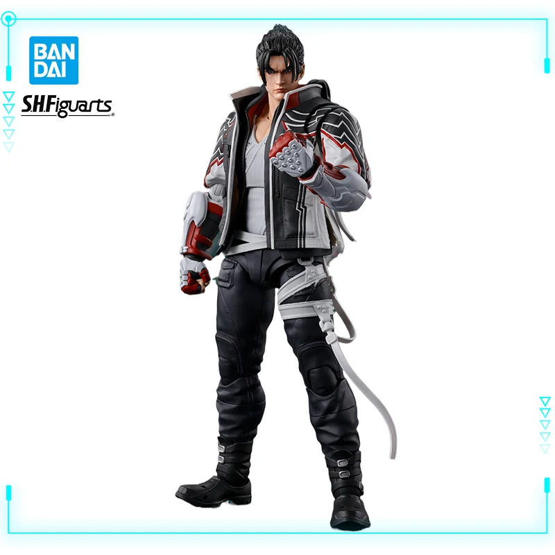 

Bandai Original Genuine Anime Fighting Games Tekken 8 Kazama Jin S.H.Figuarts 15cm Collections Model Action Figures Toy Gift