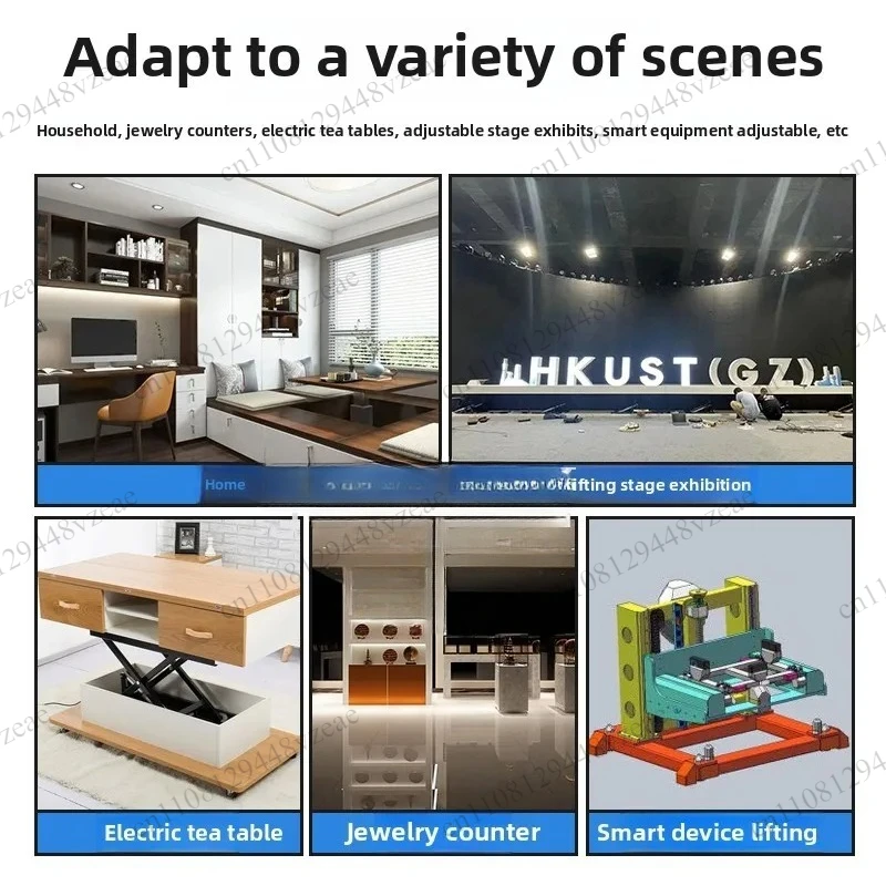 Lifting Bracket Home Industry Intelligent Lifting Platform Lift Miniature Electric Lifting Platform Remote Control Scissor