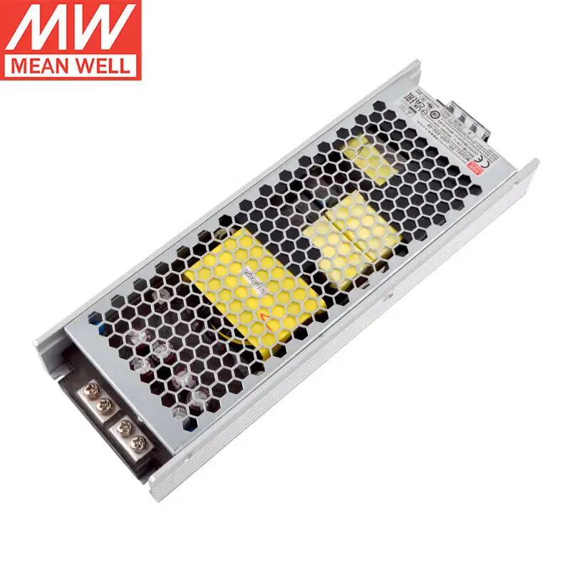 Imagem -05 - Meanwell-slim tipo Fonte de Alimentação Driver de Led Original Autêntico Taiwan Uhp50048 48v 10.45a 500w com Comutação Pfc Novo