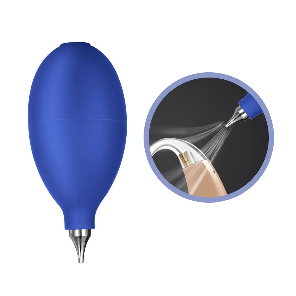 Mini Squeeze Duster Rubber Bulb Pump Air Blower Air Puffer for Hearing Aid Earmold Camera Lens Watch Keyboard