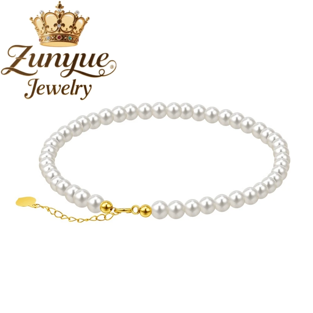 سوار لؤلؤ المياه العذبة الطبيعي متعدد الاستخدامات، راقي، عصري وبسيط، نوع جديد من المجوهرات الرائعة والأنيقة