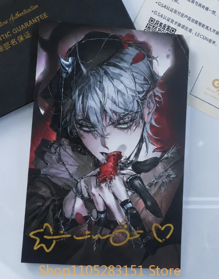Alien Stage Anime Cosplay Luka Till Ivan Mizi Sua Hyuna figure Signed photo Collection card  ornament Mascot Student Fans Gift