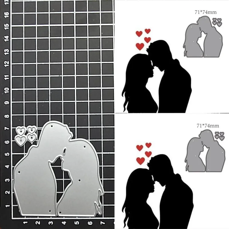 

Couple Craft metal cutting dies cut die mold Scrapbook paper craft knife mould blade punch stencils dies