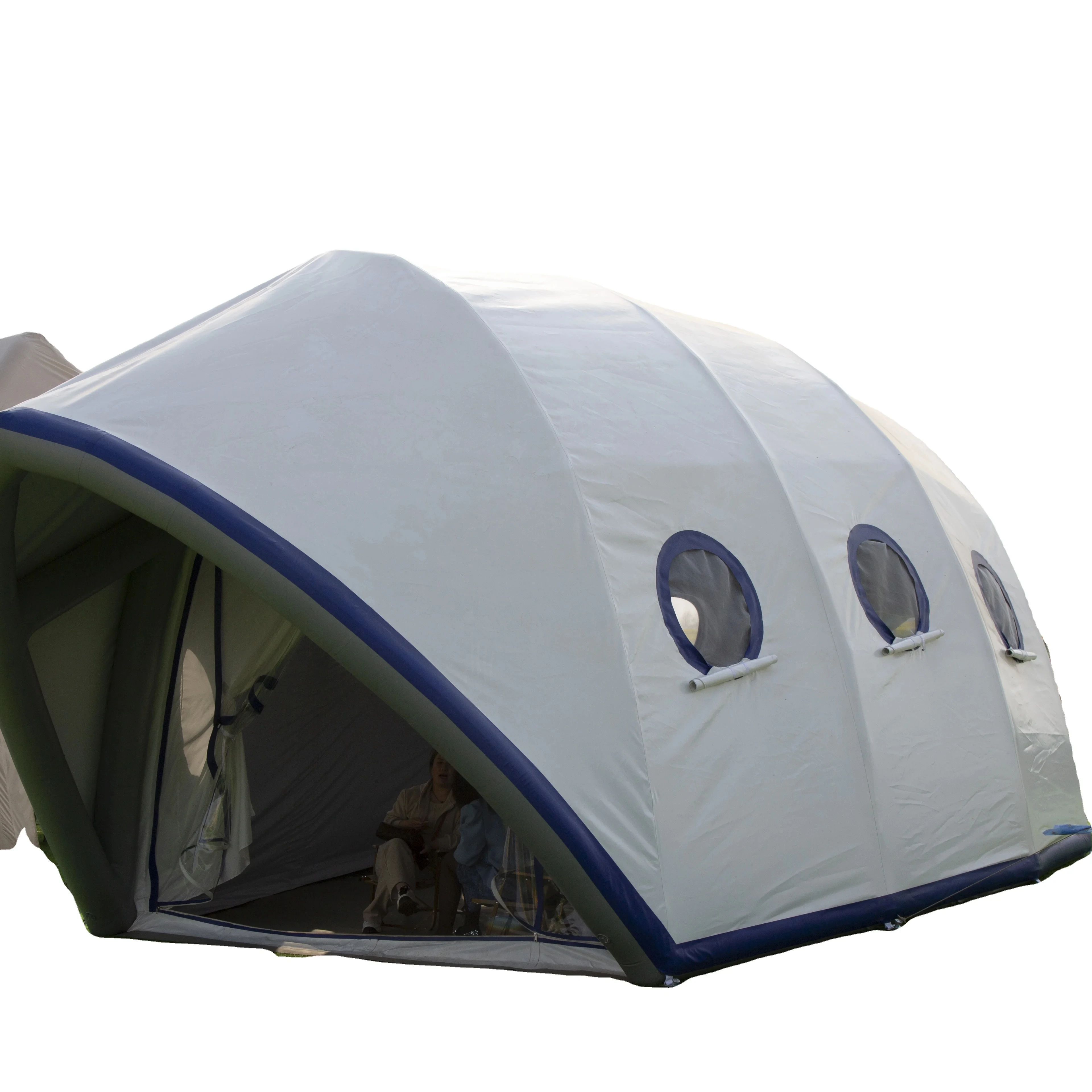 

High Quality Family Camping Air Tent for 4-6 Person Outdoor Travelling Inflatable Tent Factory Wholesale