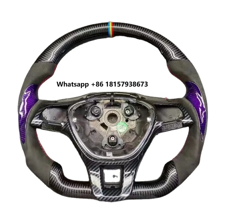 

CarbMod Luxury Custom 100% Real Carbon Fiber Steering Wheel for Atlas Carbon Fiber
