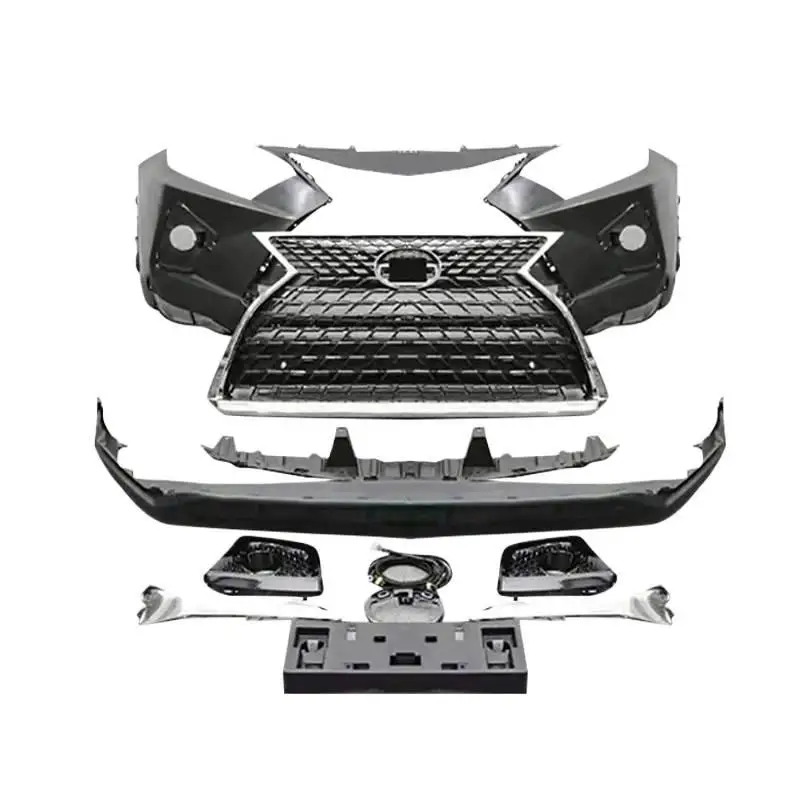 

New Product Car Parts Car bumpers For style body kit Front bumper Grille For Rav4 2019-2021