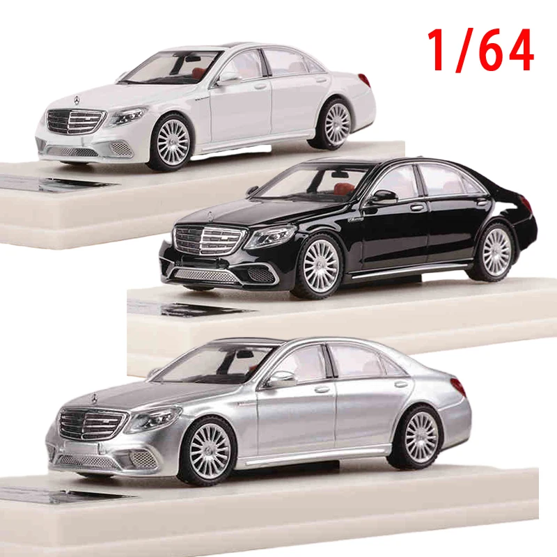 

Diecast Car Model 1/64 Scale Mercedes Benz S65 AMG W222 Simulation Alloy Car Model Benz S65 AMG W222 Collectible Model Ornaments