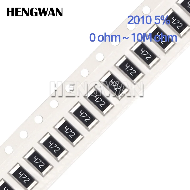 

50 шт. 2010 5% 3/4 Вт SMD чип резистор 0R - 10M 1 10 47 100 220 470 Ом 1R 10R 100R 150R 220R 470R 1K 2,2 K 4,7 K 10K 47K 100K 1 м