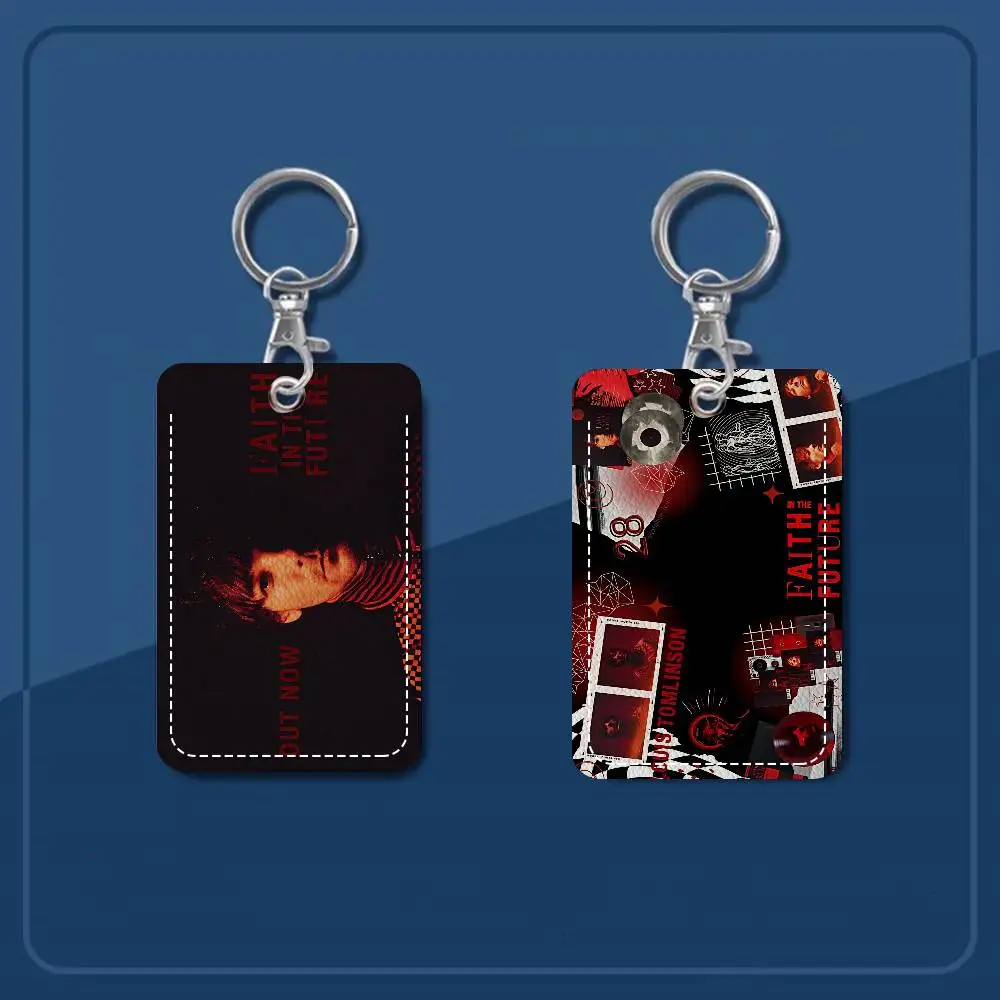 المغني L-Louis T-Tomlinson الكرتون بطاقة المفاتيح أنيمي موضة قلادة حقيبة معرف بطاقة الباب حافظة حافلة بطاقة لطيف الكبار هدية عيد ميلاد #6