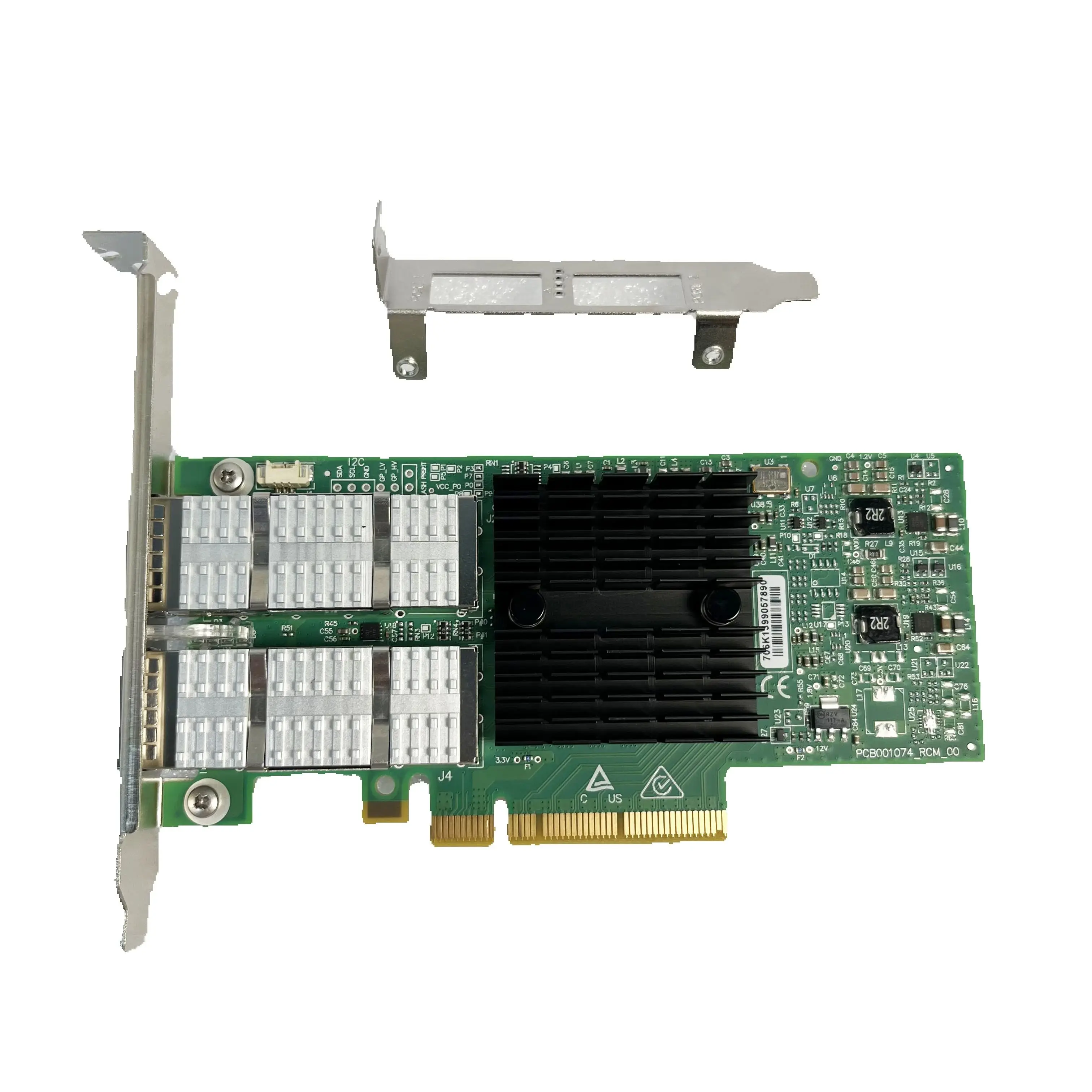 Mellanox MCX354A-FCBT ConnectX-3 Pro Dual-Port 40GbE QSFP+ محول الشبكة-PCIe 3.0 x8، FDR InfiniBand، Cisco/Dell/HP متوافق