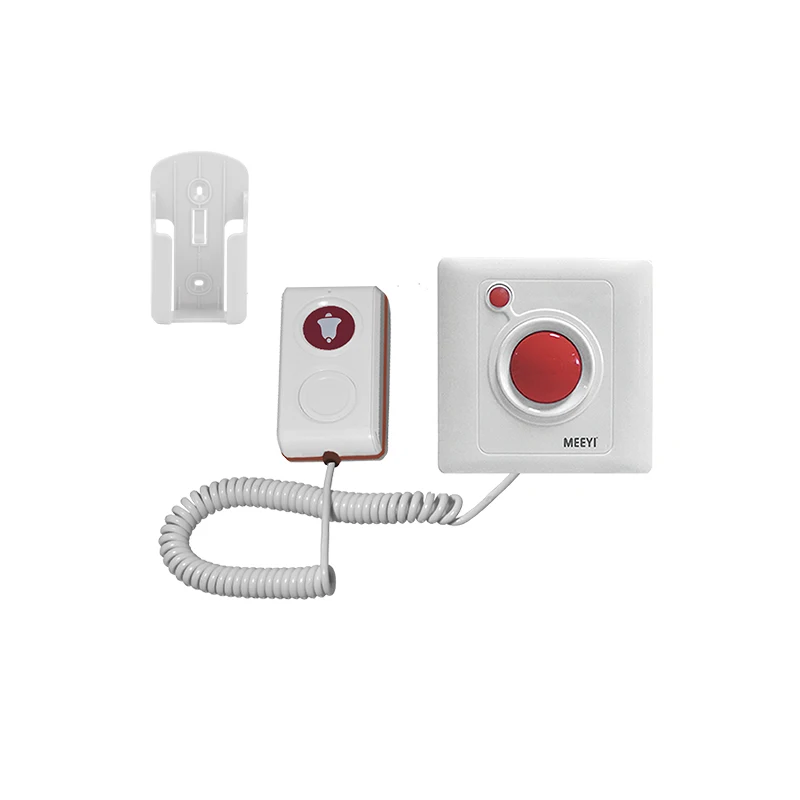 Wireless Hospital Elderly SOS Push Cord Pager Emergency Ward Patient Panic Nurse Call Button